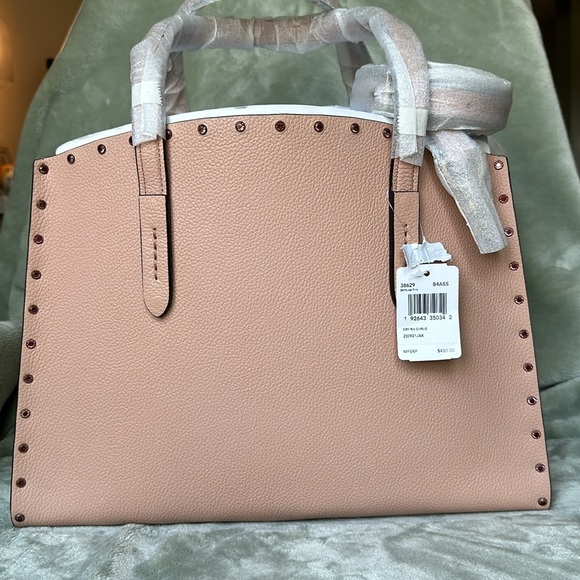COACH Charlie Rivet Satchel Never Used!